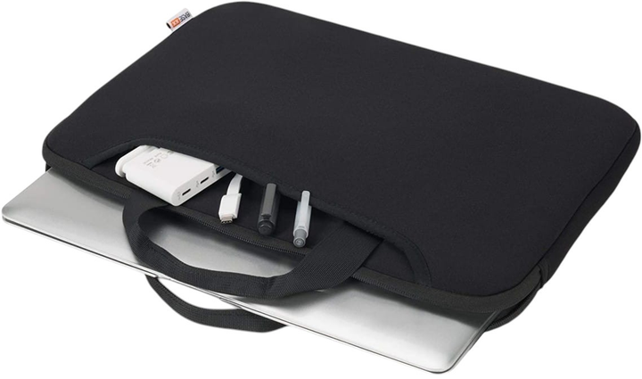Etui na laptopa Dicota BASE XX Sleeve Plus 13-13.3" Black (D31789) - obraz 4