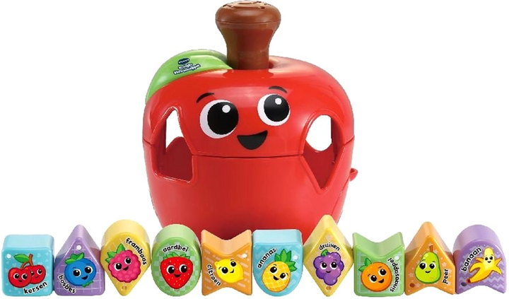 Zabawka interaktywna VTech Baby Wesołe jabłko kształtów (3417765646232) - obraz 3