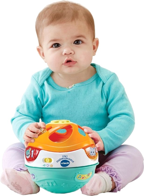 Інтерактивна іграшка VTech Baby 3 в 1 Магічна музична куля (3417765090233) - зображення 3