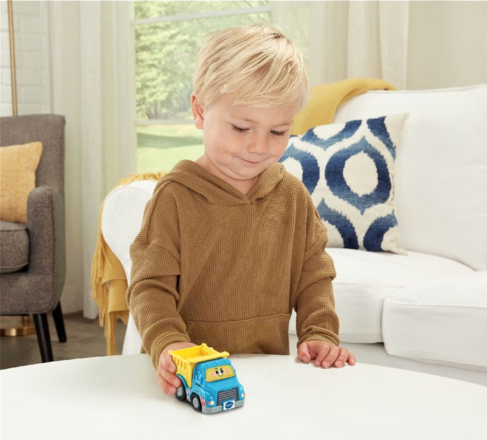 Wywrotka VTech Toet Toet Koen Niebieska i Żółta (3417765655234) - obraz 3