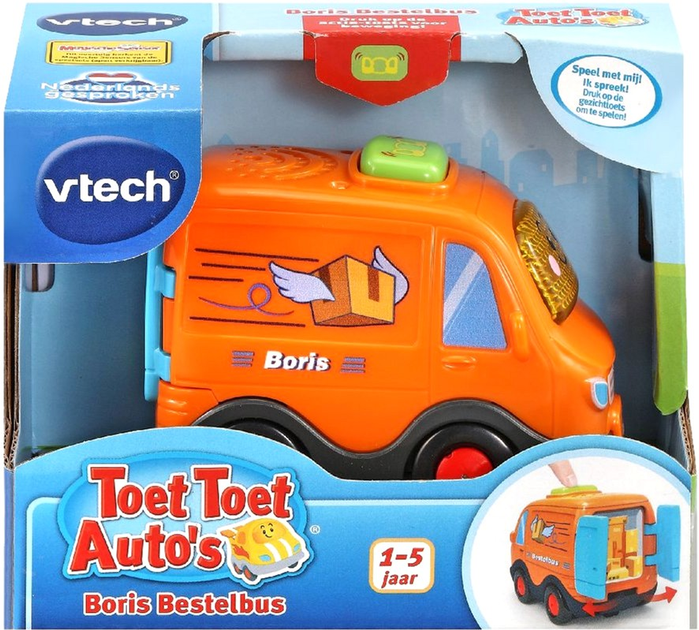 Furgon VTech Toet Toet Boris Pomarańczowy (3417765612237) - obraz 4