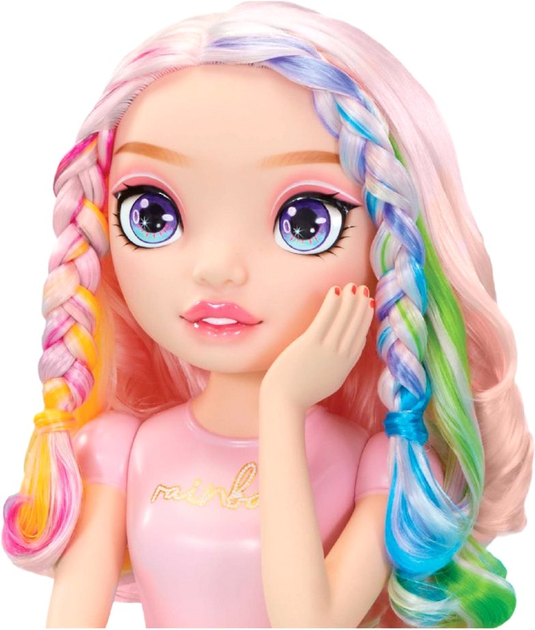 Głowa do stylizacji Rainbow High Styling Head 4 w 1 z akcesoriami (0035051120889) - obraz 7