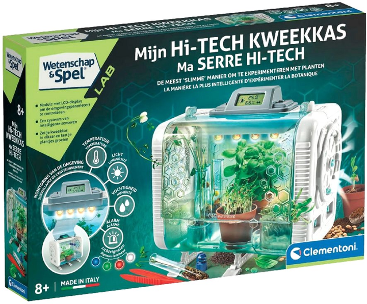 Zestaw doświadczalny Clementoni Science High Tech Greenhouse (8005125562091) - obraz 3