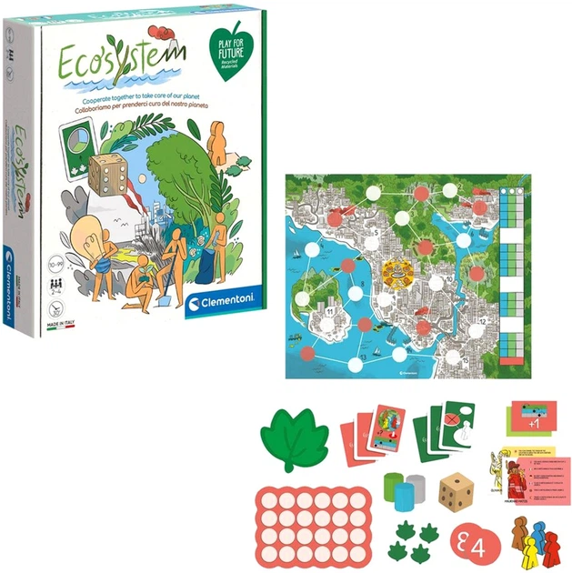 Gra planszowa Clementoni Play for future Ecosystem (8005125165742) - obraz 3