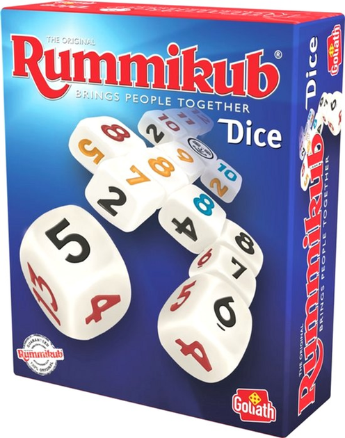 Gra planszowa Goliath Rummikub Dice (8720077311558) - obraz 1