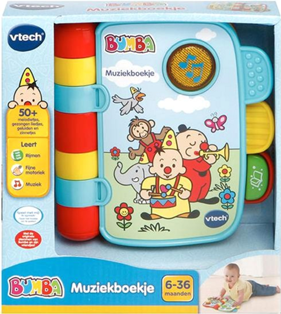 Książeczka interaktywna Vtech Bumba (3417761932728) - obraz 1