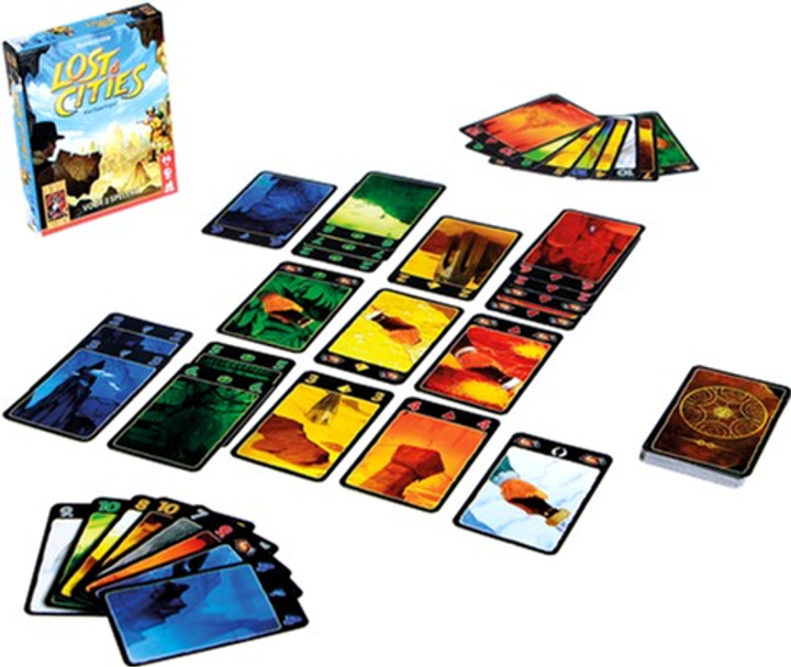 Gra planszowa 999 Games Lost Cities Kaartspel (8719214423797) - obraz 5