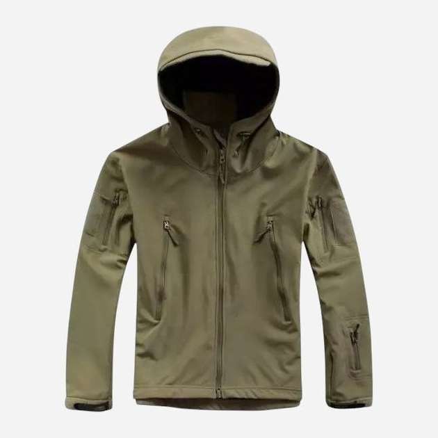 Тактическая куртка мужская SY Softshell 26672 XL Olive (2100266727159) - изображение 2