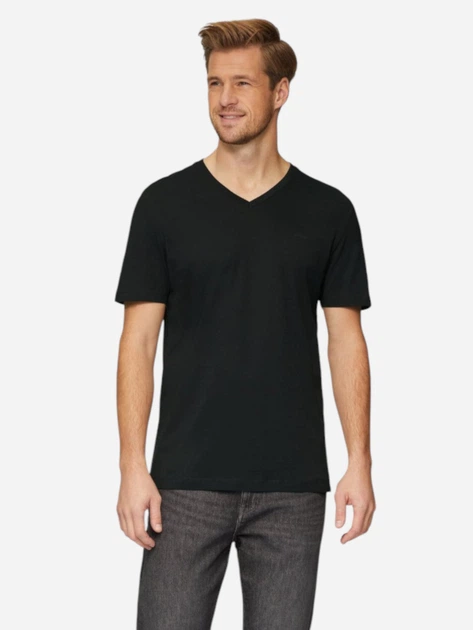 T-shirt męski bawełniany s.Oliver 10.3.11.12.130.2153534-9999 S Czarny (4099976465223) - obraz 4