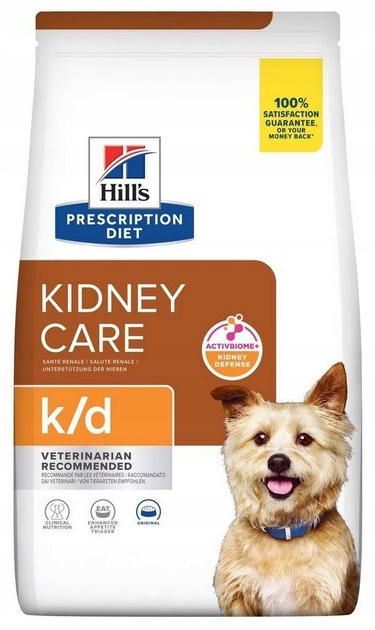 Karma sucha dla psów Hill's Prescription Diet Canine k/d 4 kg  (0052742044705) - obraz 1