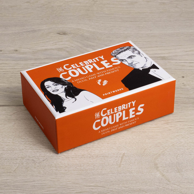 Gra planszowa Printworks Memory Celebrity couples (9789163614576) - obraz 3