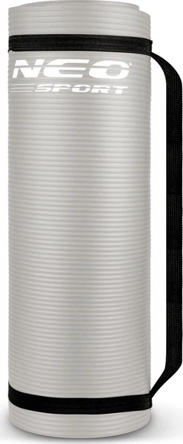 Килимок для тренувань Neo Sport 183 x 60 см 192200 сірий (5903890606145) - зображення 4