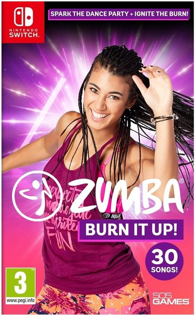 Gra Nintendo Switch Zumba Burn it Up! (Kartridż) (8023171044293) - obraz 1