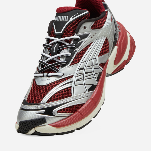 Buty sportowe męskie Puma Velophasis Phased 389365-14 42.5 (8.5UK) Czerwony/Srebrny (4067979309226) - obraz 6
