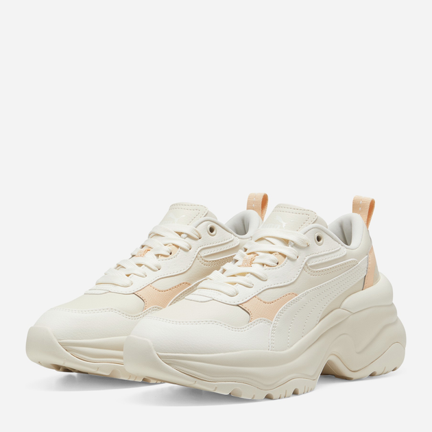 Sneakersy damskie na wysokiej platformie Puma Cilia Wedge 393915-11 38 (5UK) Mleczne (4067979387460) - obraz 3