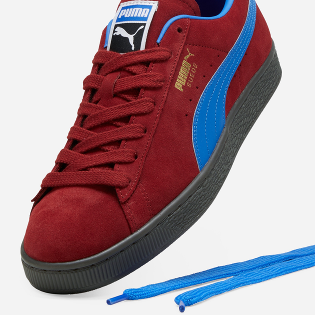 Чоловічі кеди низькі Puma Suede Terrace 396451-08 44.5 (10UK) Бордові (4067979717199) - зображення 6
