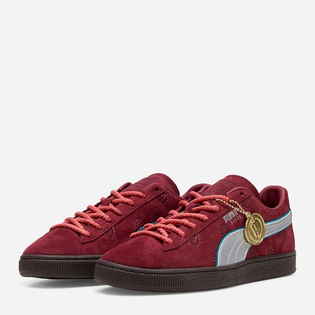 Sneakersy męskie zamszowe Puma Suede 2 ONE PIECE 396521-01 41 (7.5UK) Bordowe (4099686257439) - obraz 2