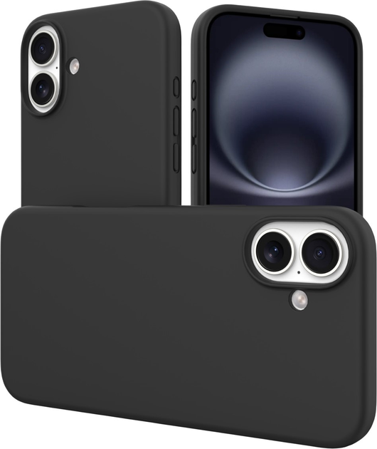 Etui Nevox StyleShell Shock do Apple iPhone 16 Plus Black (4250686413793) - obraz 3
