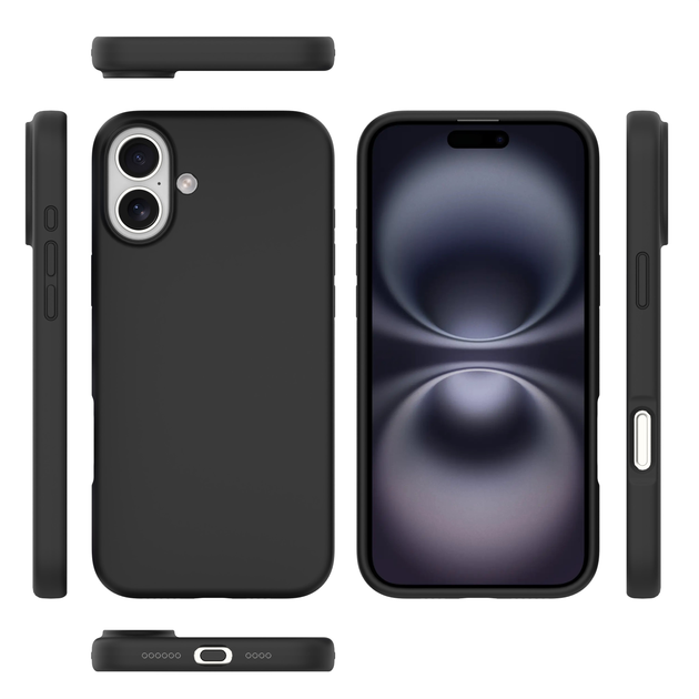 Etui Nevox StyleShell Shock do Apple iPhone 16 Plus Black (4250686413793) - obraz 6