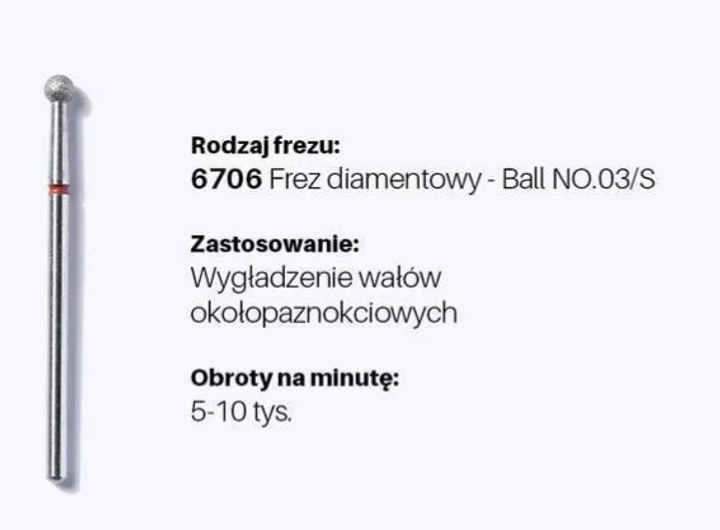 Набір фрез Neonail Professional 7 шт (5903657888906) - зображення 9