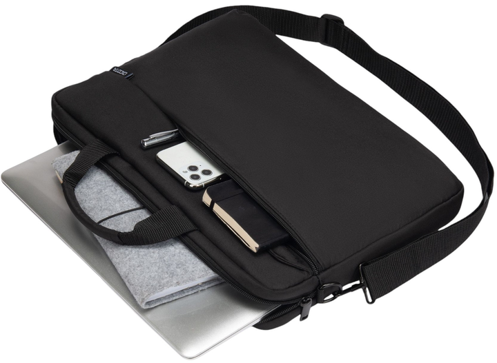 Сумка для ноутбука Dicota Slim Case ONE 10-12.5" Black (D32090-RPET) - зображення 6