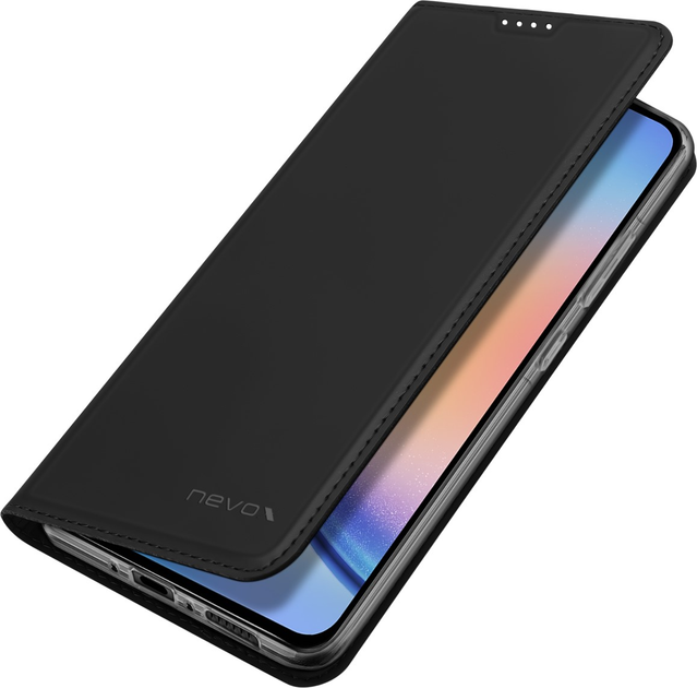 Etui z klapką Nevox Vario Series do Samsung Galaxy A35 Black (4250686413403) - obraz 1