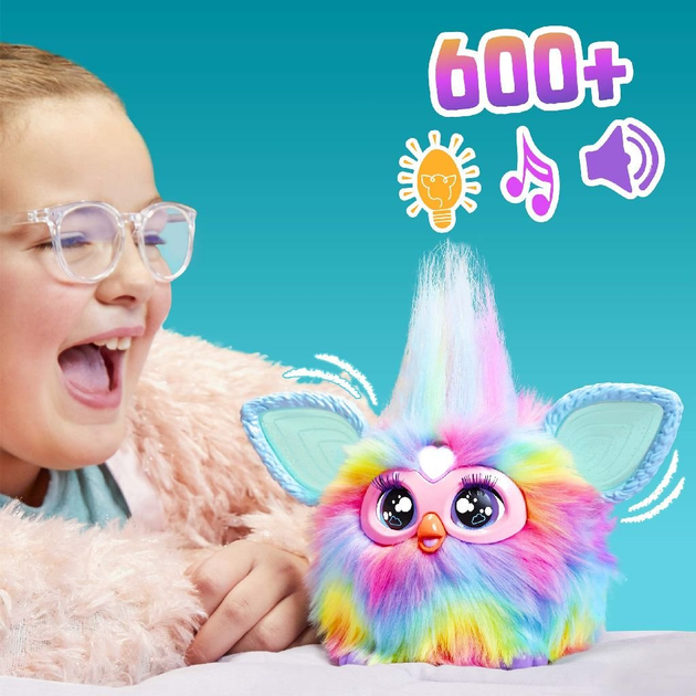 Maskotka Hasbro Furby Tie Dye Wielokolorowy (5010996287571) - obraz 3
