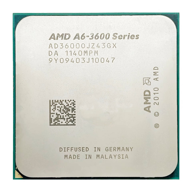 Процессор AMD A6-3600 2.1-2.4 GHz, FM1 65W Б/У – фото, отзывы ...