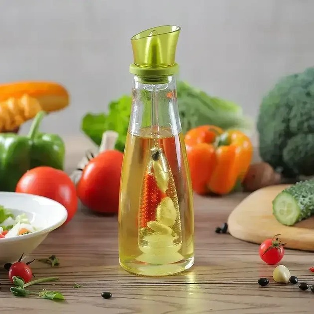 Диспенсер, дозатор масла Simple Glass Oil Bottle стеклянный 500 мл (SGOB30) - изображение 2