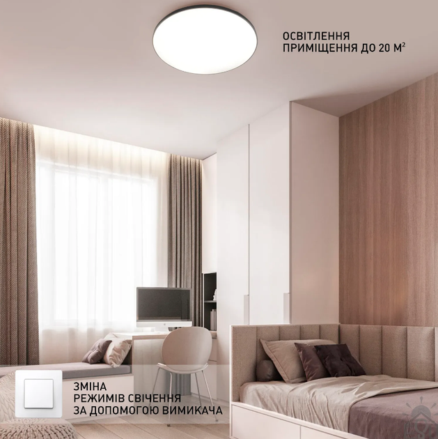 Світлодіодний світильник 70W MOON R-ON/OFF-450×65- WHITE/SILVER-220-IP40 - Фото 7 Світлодіодний світильник 70W MOON R-ON/OFF-450×65- WHITE/SILVER-220-IP40 - зображення 7