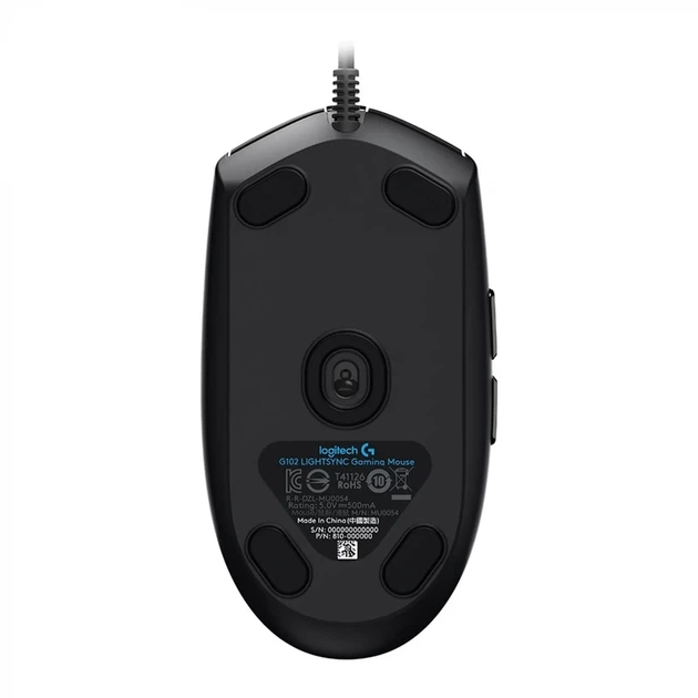 Миша Logitech G102 Lightsync Black (910-005823) - изображение 6