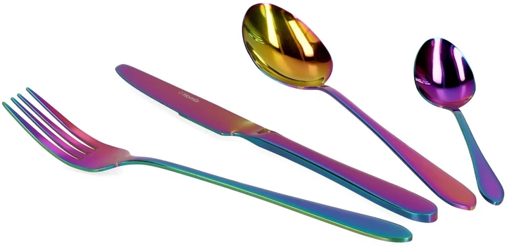 Набір столових приборів Homla Abele 16 предметів Веселка (160123) (5902869951934) - зображення 3