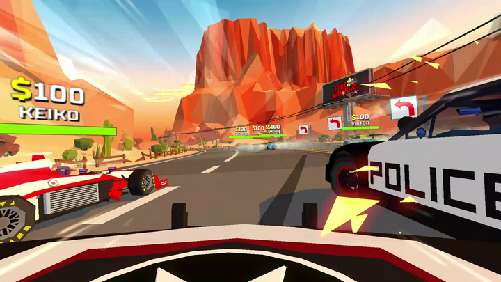 Gra Nintendo Switch Hotshot Racing (Klucz elektroniczny) (5060760882167) - obraz 7
