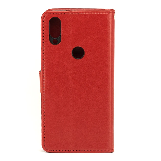 Чехол Idewei для Xiaomi Mi Play книжка кожа PU красный - Фото 2 Чехол Idewei для Xiaomi Mi Play книжка кожа PU красный - изображение 2