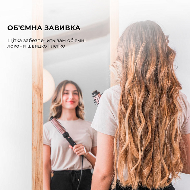 Фен-щетка CECOTEC Alisera brushes Bamba InstantCare Curly AirFlow (CCTC-03386) - изображение 2