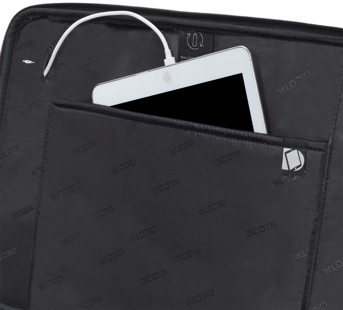 Сумка для ноутбука Dicota Eco Top Traveller SELECT 14-15.6" Black (D31644-RPET) - зображення 8