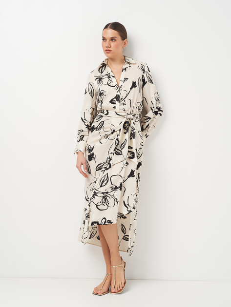 Платье женское Zara 2693/107 XL Бежевое (02693107070052) - изображение 1