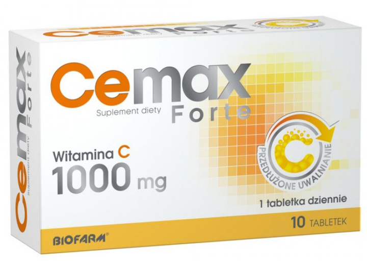 Witaminy Biofarm CeMax Forte 30 tablets (5907695218091) - obraz 1