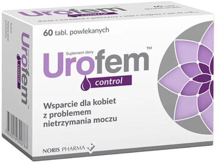 Вітаміни Noris Pharma Urofem Control 60 таблеток (7630019300766) - зображення 1