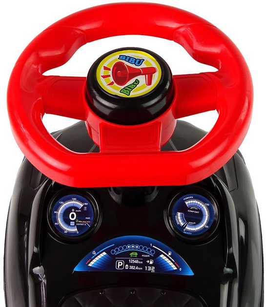 Jeździk LEAN Toys Czarny (5905214973780) - obraz 3