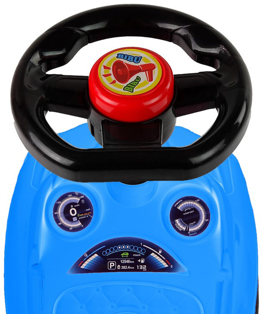 Jeździk LEAN Toys Niebieski (5905214973773) - obraz 3