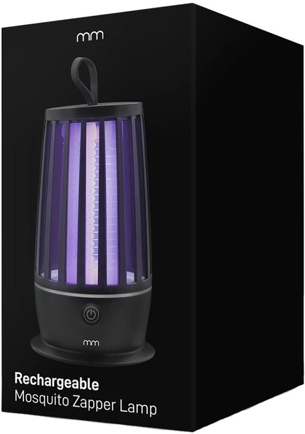 Lampa owadobójcza akumulatorowa Mikamax Mosquito Zapper (8719481358846) - obraz 1