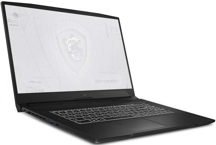 Ноутбук 17.3" MSI Workstation WF76 (11UJ-806) Gaming Intel Core i7-11800H RAM 32GB SSD 1TB GeForce RTX A2000 Win11 (UKR) - изображение 3