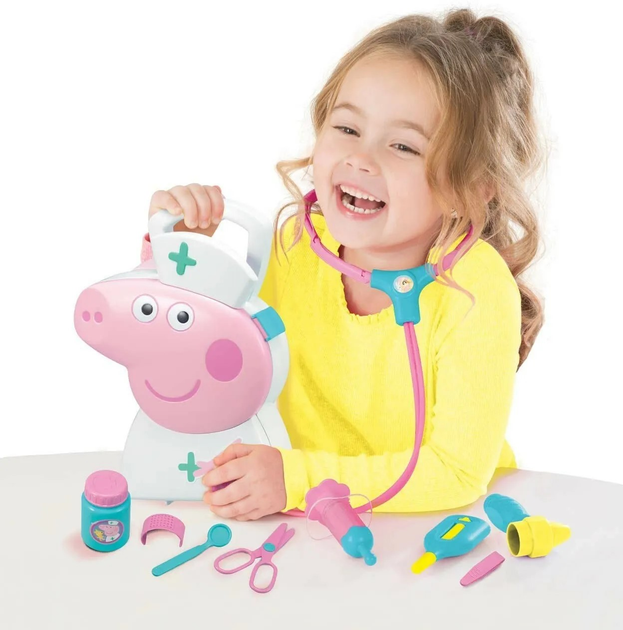 Ігровий набір Peppa Pig Свинка Пеппа Кабінет лікаря (5050868065111) - зображення 8