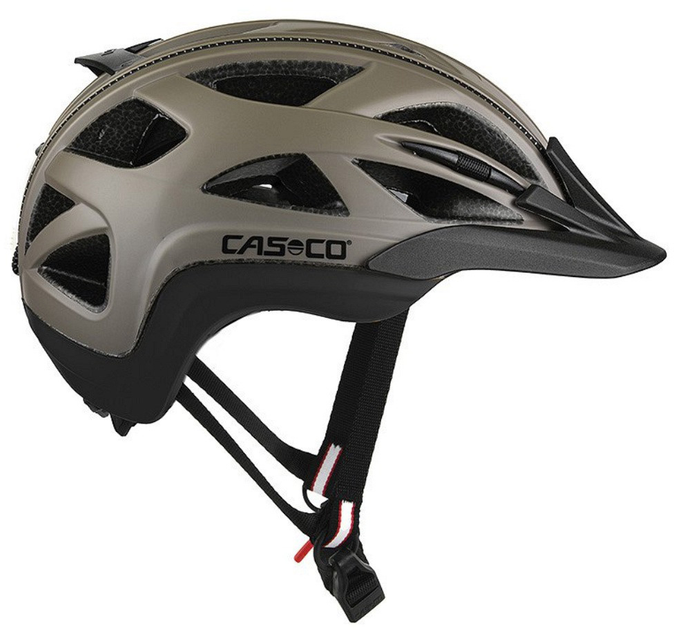 Kask rowerowy Casco Activ2 Czarny-Szary L 58-62 cm (4031381008459) - obraz 1