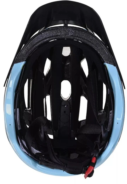 Kask rowerowy Casco Activ2 J Błękitno-Czarny Uni 52-56 cm (4031381009043) - obraz 4