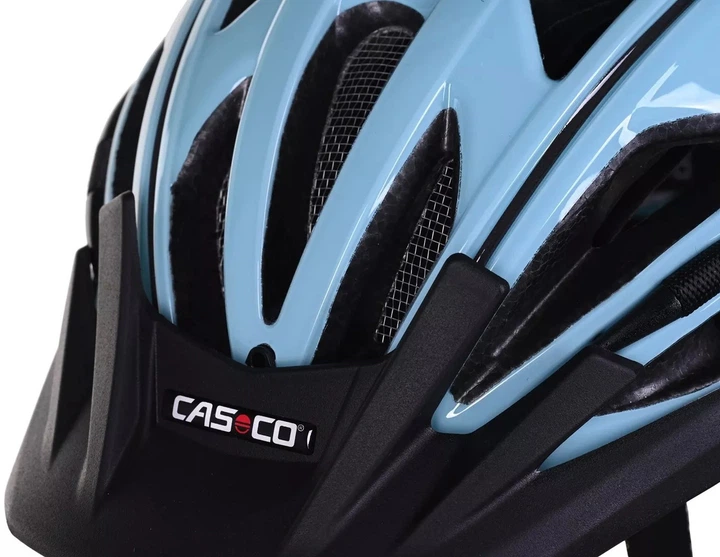 Kask rowerowy Casco Activ2 J Błękitno-Czarny Uni 52-56 cm (4031381009043) - obraz 7