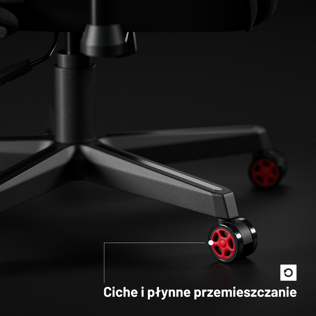 Ігрове крісло Diablo X-Starter Black/Red (5904405570999) - зображення 8