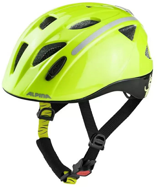 Kask rowerowy Alpina Ximo Flash Jaskrawy Żółty 49-54 cm (4003692232069) - obraz 1