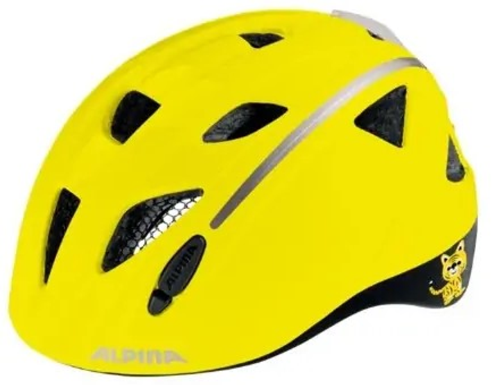 Kask rowerowy Alpina Ximo Flash Jaskrawy Żółty 49-54 cm (4003692232069) - obraz 2